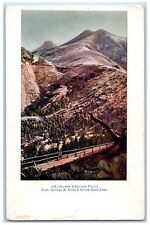 c1905 Silver Cascade Falls Spring Cripple Creek Short Line Colorado CO Postcard picture
