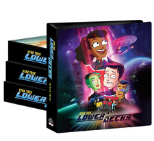 New 2023 Star Trek Lower Decks Collectors Binder with LE Metal card, BS set plus picture