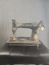Vintage Singer Featherweight Sewing Machine Model 99 1911 AE177252 For Parts picture
