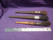 3 Vintage Bench, Parts Cleaning Brushes. picture
