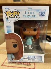 NEW/MINT Funko Pop Disney Little Mermaid 2023 Movie Ariel #1362 with protector picture