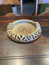 A LARGE ALEPH HAMMER BRUTALIST CERAMIC ASH TRAY picture