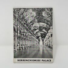 Vintage 1956 Herrenchiemsee Palace King Ludwig II Museum Guide Book picture