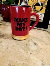 Make My Day Novelty Mug With Shotgun Pump And Shoot Sounds.  picture