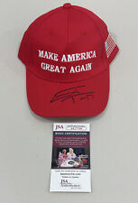 Eric Trump Signed Autographed Make America Great Again Hat President Son JSA COA picture