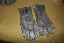 NOS Unissued USGI RARE early Vietnam Leather MA-1 flight gloves sz 5  picture
