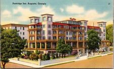 Augusta Georgia GA Partridge Inn Vintage Postcard Unposted Writing On Back  picture