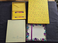 lot of vintage stationery Hallmark Swiss Delight floral 3 boxes plus sheets picture