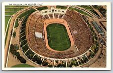 Postcard Coliseum Los Angles California picture