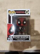 Funko Pop Marvel: Deadpool - Bedtime Deadpool in Robe #327 with Protector picture