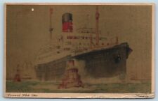 Postcard Cunard White Star RMS SS Samaria Steamer Ship V5 picture