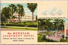 c1939 MIAMI, Florida Postcard 