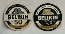 Belkin Beer Coasters X2 NEW 50th Belize picture