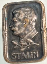 STALIN USSR CCCP Vintage Polish Communist Pin picture