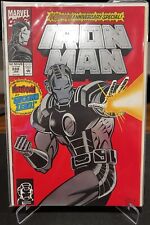 IRON MAN #288 (1992) Marvel Comics Anniversary Special / SILVER FOIL ~ VF+ picture