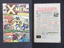 X-Men #9 PR 1st Appearance Lucifer Meets Avengers Marvel 1965 Marvel Comics picture