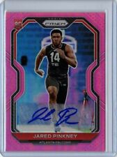 2020 Jared Pinkney ROOKIE AUTO PINK PRIZM Atlanta Falcons picture