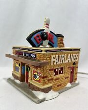 Fairlanes Bowling Alley Christmas Valley Snow Village House Seasonal Specialties picture