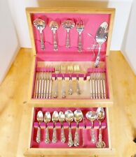1847 Rogers Bros Heritage Silverplated Flatware, 80pc Set, 8 Serving Pieces picture