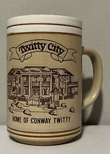Conway Twitty Vintage Souvenir Mug - Twitty City  Music Village 5” Coffee Cup picture