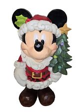 New Jim Shore Disney Traditions Christmas Mickey Mouse Old St. MICK See Details  picture