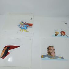 Lot Of 5 Animation Cels & 6 Pencil Drawings (Where On Earth Is Carmen Sandiego) picture