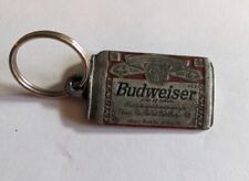 Vintage Genuine Budweiser Keychain Charm Circa 1996 Made In USA picture