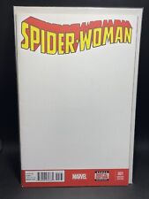 MARVEL SPIDER-WOMAN (2014) #1 | BLANK Sketch Cover Variant picture