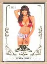 Qiana Chase 181 2022 Bench Warmer Best of Premium Base Gold Foil 03/10 picture