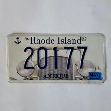 RHODE ISLAND LICENSE PLATE 🔥FREE SHIPPING🔥 ANTIQUE CLASSIC CAR GRAPHIC ~ 20177 picture