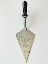 Vintage Freeman Masonic 11” Trowel Fresno Lodge no. 247 picture