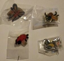 VINTAGE 2000s MCDONALDS CREW BEANIE BABY TY INSECT SET OF 4 picture