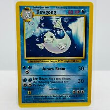 Pokémon Dewgong 25/102 Base Set Unlimited Pokemon 1999 WOTC Uncommon Card NM+ picture