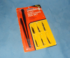 Vintage Speedball Hunt Sketching Pen Set - # 2964 - New Old Stock/Sealed picture