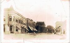 Lisbon RPPC Main Street South AS IS 1916 WI  picture