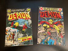 Look... *Complete Set* of Kirby/1970s DEMON #1-16 *Uber Bright/Glossy* Wh Pgs picture