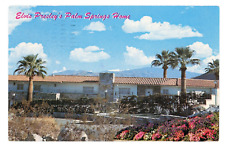 Elvis Presley's Palm Springs Home California CA c1970's Vintage Postcard picture