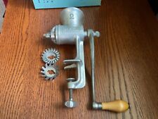 Vintage Universal No 2 Food & Meat Chopper/Grinder with 3 Blades USA Unused picture