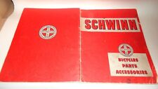 1953 Schwinn Bicycles Parts Accessories Original Catalog picture