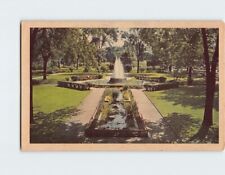 Postcard Kellogg Park And Fountain, Battle Creek, Michigan picture