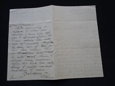 1885 Rutland,Vermont Horace H. Dyer,F.W. Hunt (Personal 3 pg.) Signed letter picture