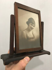 Antique photograph in frame  Latin woman girl young Miami FL R.W. Harrison   picture