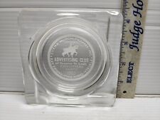 Vintage Swank Motion Picture Glass Ashtray 1963 Chicago IL picture