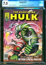 Rampaging Hulk #3 Marvel Comics Magazine 1977 CGC 7.5 picture