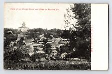Postcard California Auburn CA Downtown Court House 1910s Unposted Divided Back picture