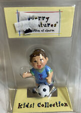 Speedy 2000 Merry Miniatures-Kids Collection Figurine Soccer Brunette picture