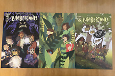 Lot of Three Lumberjanes comics picture