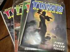 Bloke's Terrible Tomb of Terror #1-4 Autographed Ships From  USA picture
