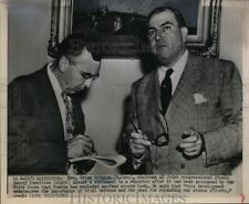 1951 Press Photo Senator Brian McMahon of Joint Congressional Atomic Energy Comm picture