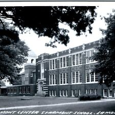 c1950s Lamont, IA RPPC Old Center Starmont School Real Photo Postcard Bell A105 picture
